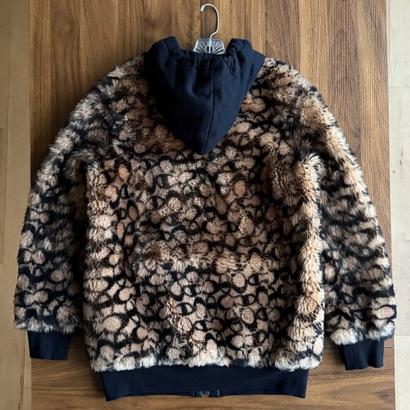 Coach x Champion Super Fleece Shearling Coat | Unisex | Size S - Picture 3 of 8